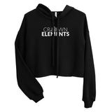 CROWN ELEMENTS CROP HOODIE