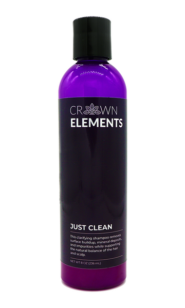 Just Clean Shampoo | Detox & Clarify Locs the Gentle Way – Crown Elements